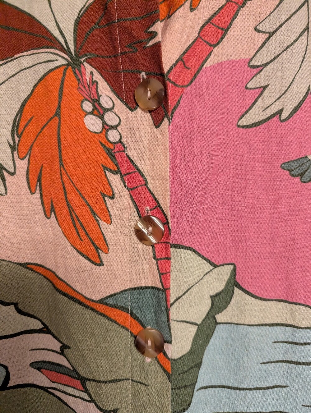 Anthropologie x FARM Rio Surf Button-down - Picture 9 of 12